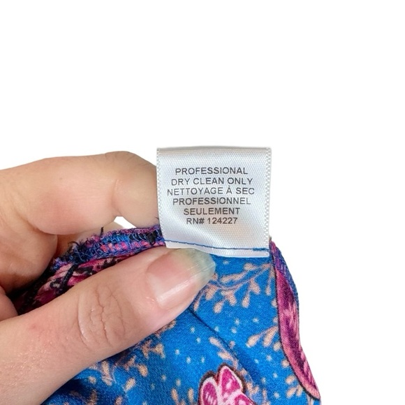 MISA Los Angeles Pippa Floral Tiered Maxi Dress Open Back in Night Blooms - Picture 15 of 16